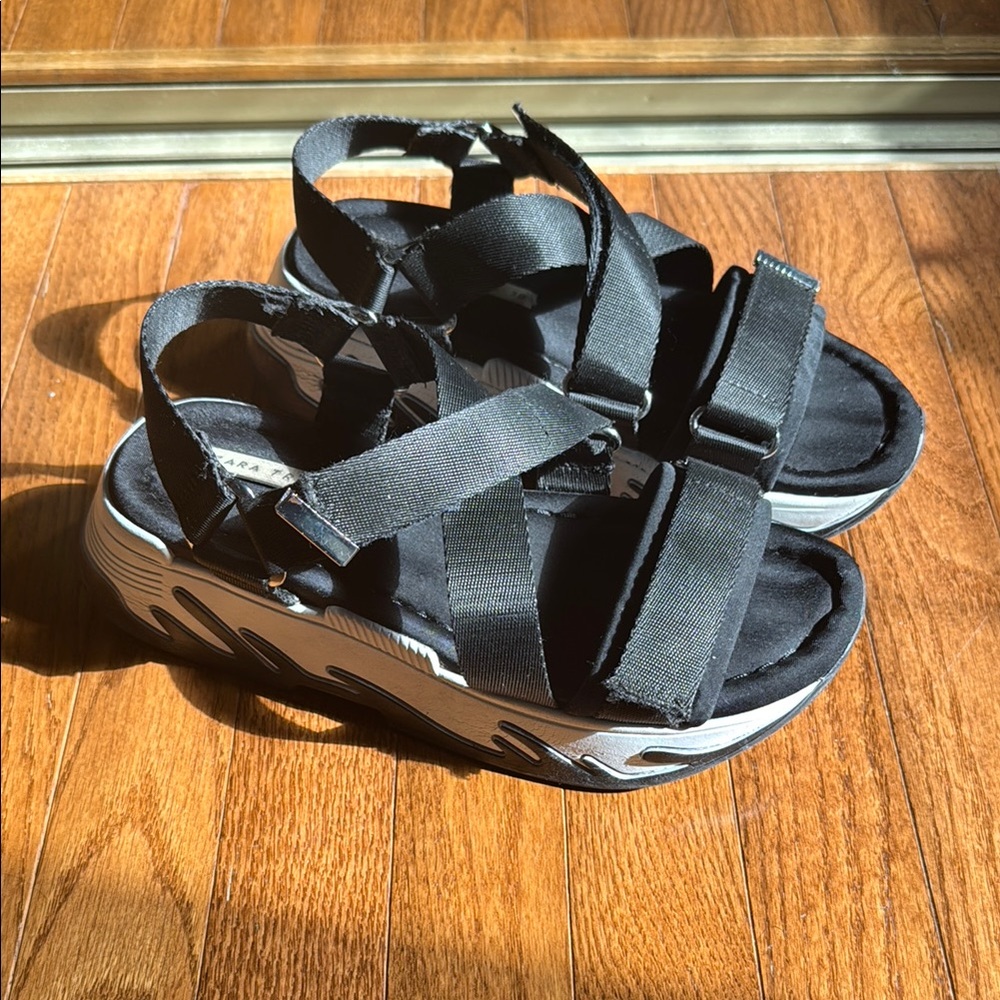 Women's Zara platform sandals